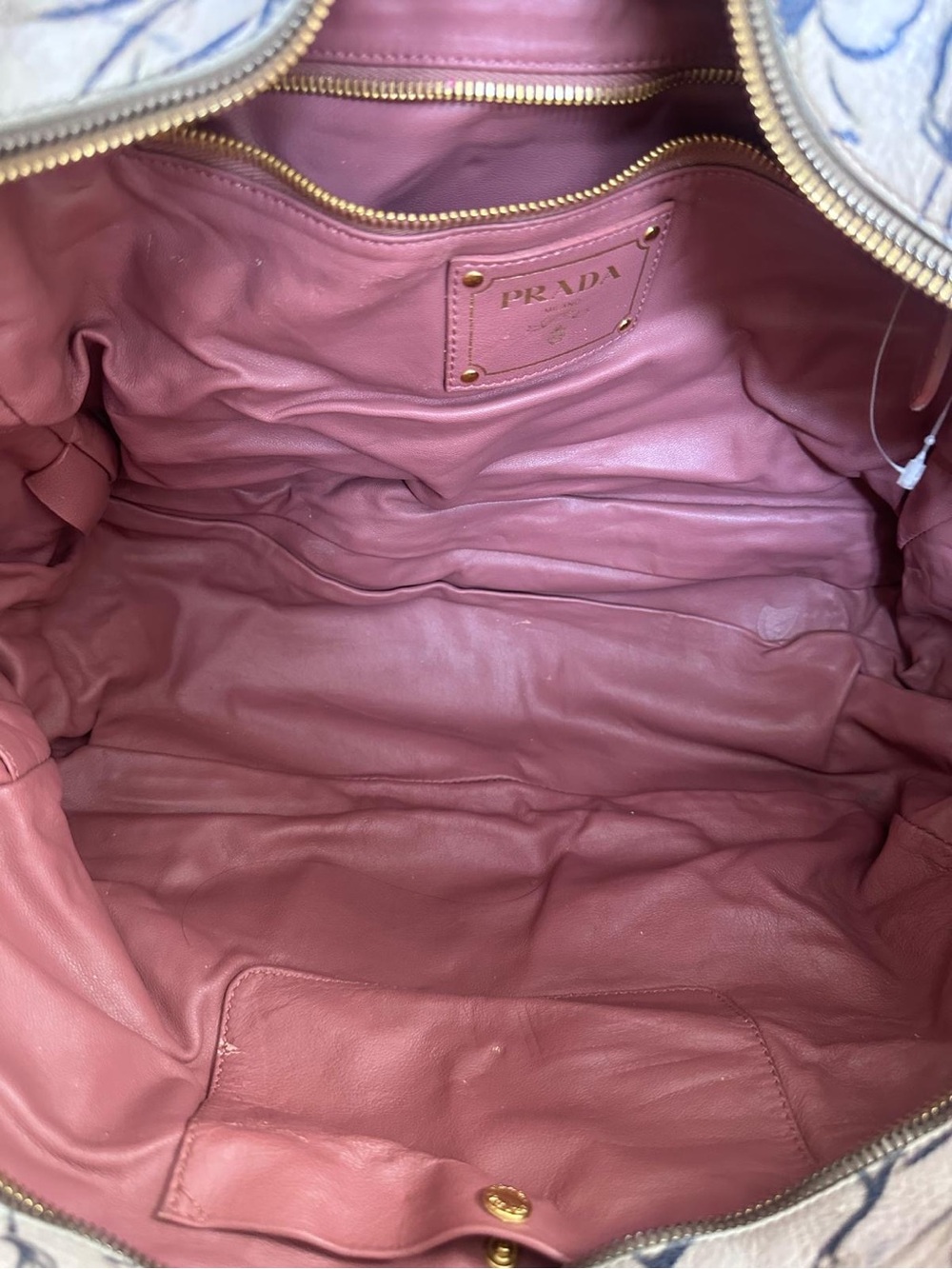Prada fairy 2008 bag bowler vintage awesome. Museum piece. - Picture 15 of 16